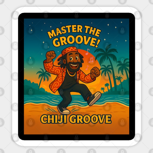 Chiji Groove Step Master Sticker by Eric's Store 4